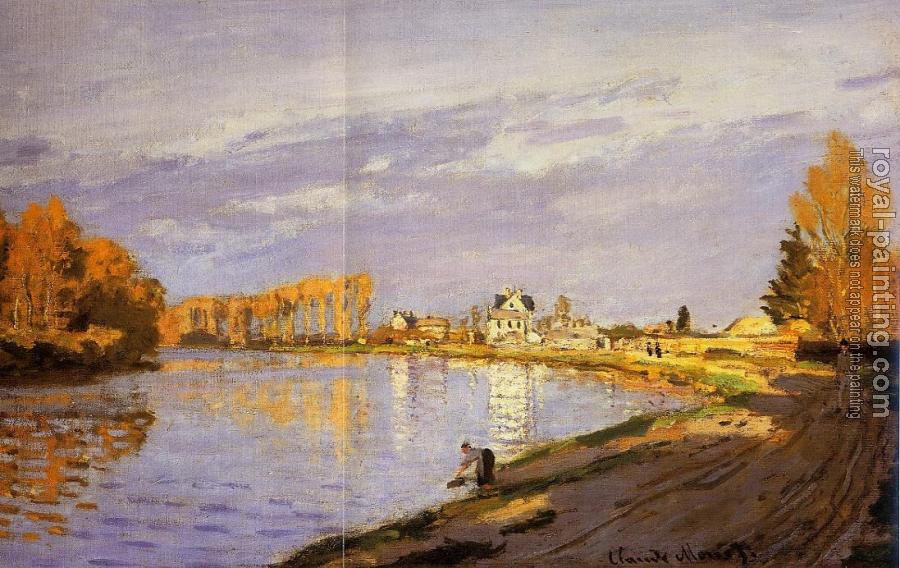 Claude Oscar Monet : The Seine near Bougival
